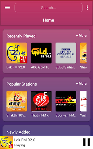 A2Z Sri Lanka FM Radio | 100+ Radio Sinhala Tamil screenshot 1