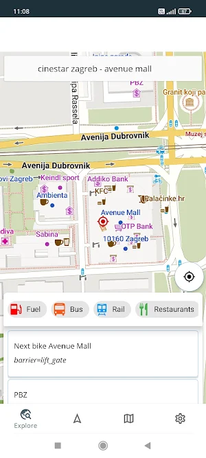Zagreb Croatia Offline Map Screenshot 1