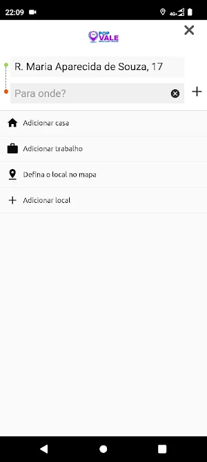POP VALE - Passageiro Screenshot 1