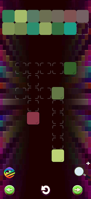 Color hue sort fun puzzle game Screenshot 0