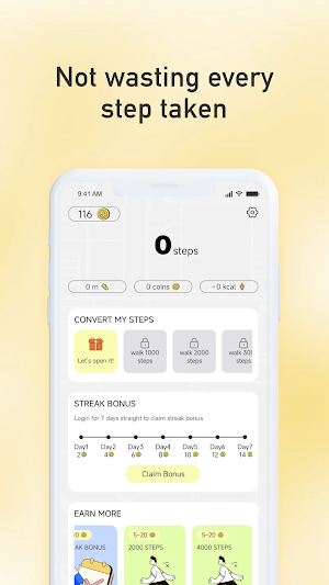 WalkPlus: Step&Surprise Screenshot 0