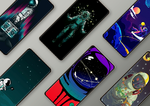 Astronaut And Space Wallpaper Screenshot 2