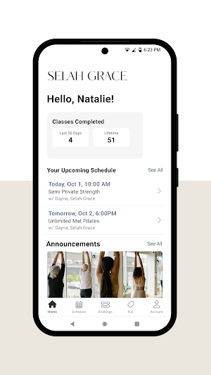 Selah Grace Fitness Studio Screenshot 0