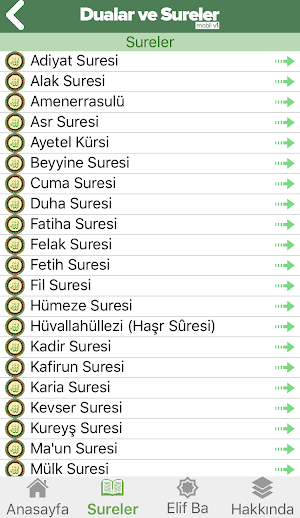 Dualar ve Sureler Screenshot 1