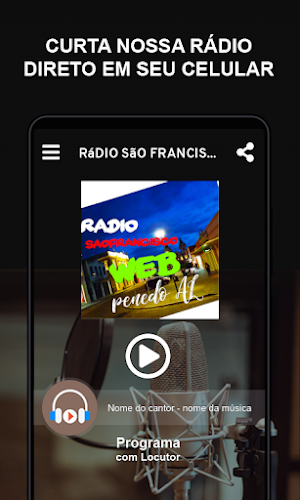 Rádio São Francisco Web Screenshot 0
