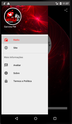 Radio Gaivota FM Screenshot 2