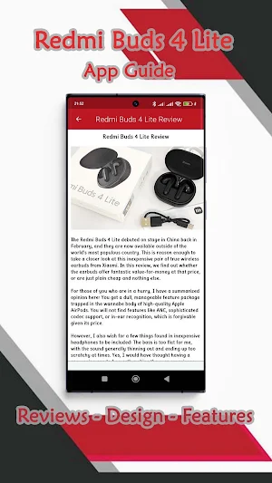 Redmi Buds 4 Lite App Guide Screenshot 3