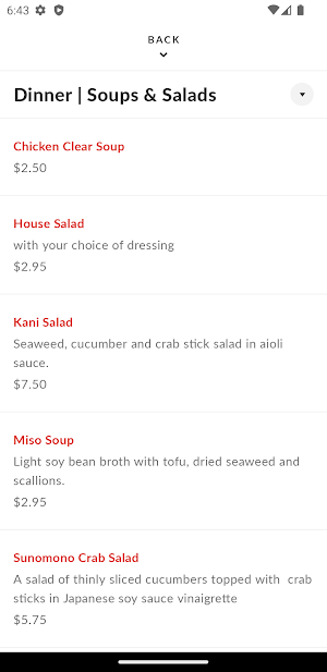Okinawa Hibachi And Sushi Screenshot 2