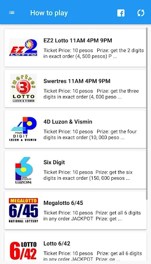 PCSO Lotto Results - EZ2 & Swertres result Screenshot 2
