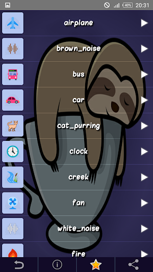 White Noise Sounds with Timer  Screenshot 2