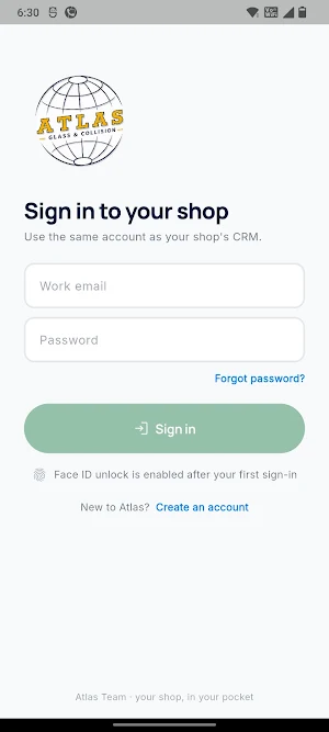 Atlas Glass Portal Screenshot 1