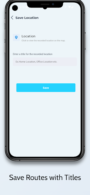 TrackMyPath: Save Routes Screenshot 2