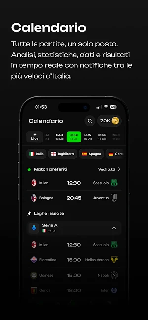 MondoPengwin Pronostici Calcio Screenshot 0