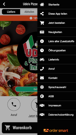 Udo's Pizzeria & Imbiss Screenshot 2
