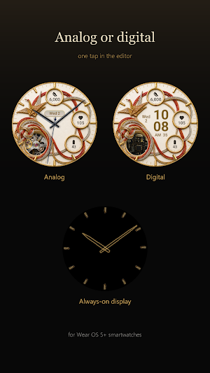 Mizuhiki Japanese Watch Face Screenshot 3