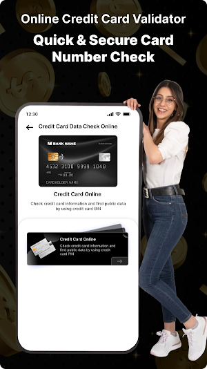 Credit Card Data Check Online Screenshot 0