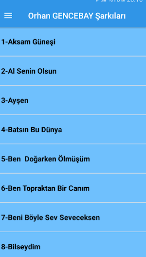 Orhan  GENCEBAY Şarkıları (İnternetsiz) Screenshot 0