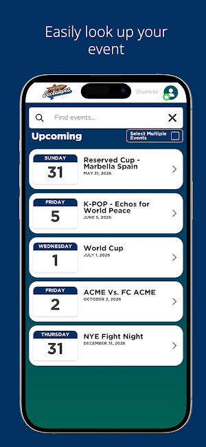TicketSocket Platinum Check-In Screenshot 0