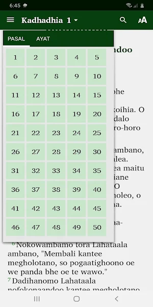 Kitab Kejadian Bahasa Muna Screenshot 2