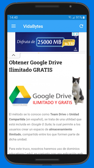 VidaBytes Screenshot 3