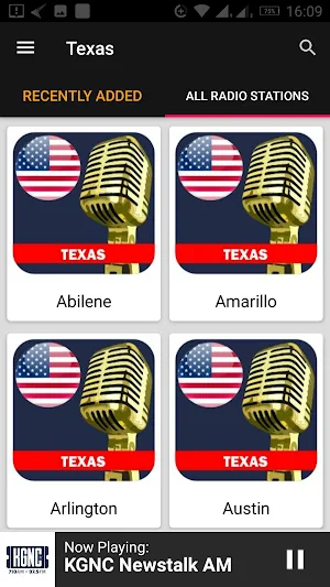 Texas Radio Stations - USA Screenshot 2