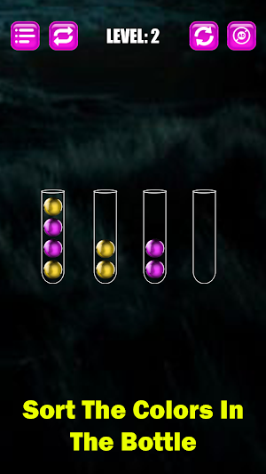Ball Sort 3D Puzzle Screenshot 1