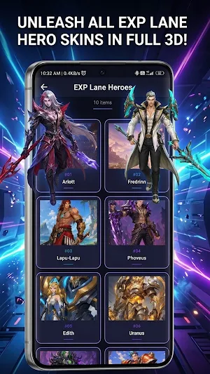ML Skin Tools & Heroes Screenshot 1