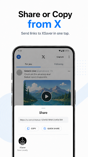 X Saver - Video GIF Downloader Screenshot 1
