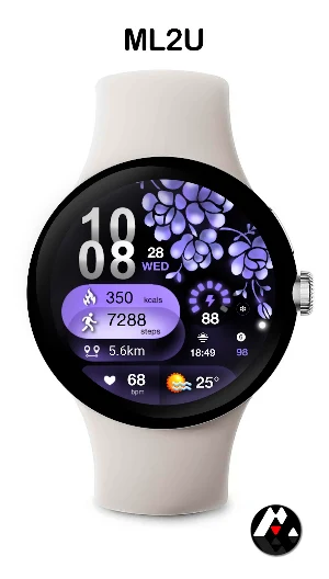 ML2U 252 Watch Face Screenshot 2