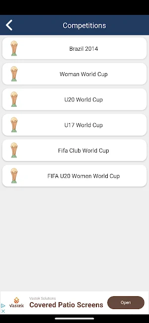 Football live scores Screenshot 1