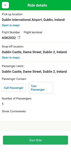 Dublin Airport Taxis Screenshot 2