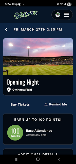 Stripers Rewards Screenshot 3