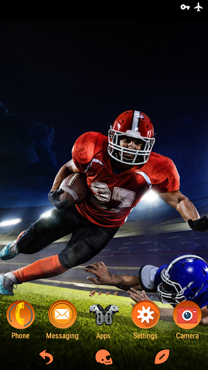 Xperia™American Football Theme Screenshot 1