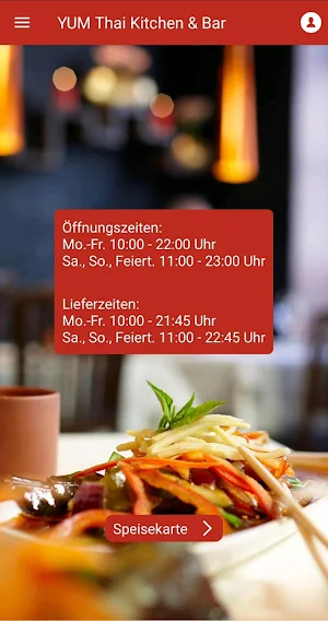 YUM Thai Kitchen & Bar Screenshot 0