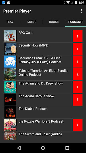 Premier Podcast Player Screenshot 3