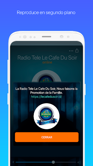 Radio Tele Le Cafe Du Soir Screenshot 2