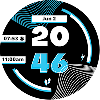 Dynamic Wave LA01 Watch Face