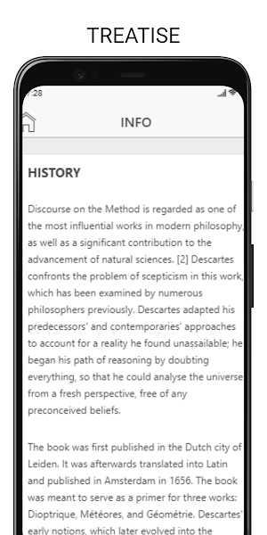 DISCOURSE OF THE METHOD Screenshot 1