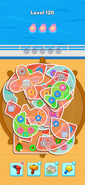 Screw & Save: 2D Rescue Puzzle Screenshot 1