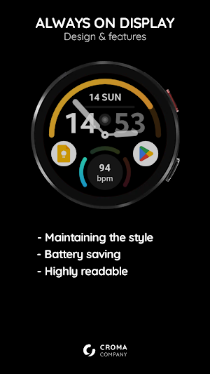 Commutator Watch Face Screenshot 3