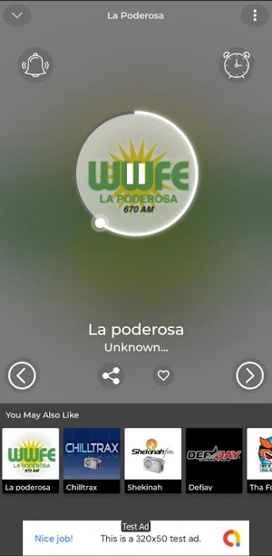 Poderosa 670 radio station Screenshot 0