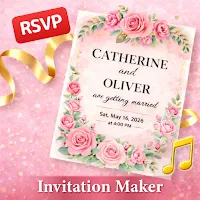 Invitation Card Maker & Music
