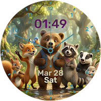 Forest Friends Watch Face