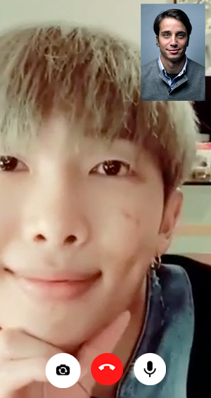 Kim Namjoon Fake Chat & Video Call - Call You Screenshot 2