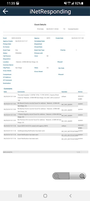 iNetResponding Screenshot 2