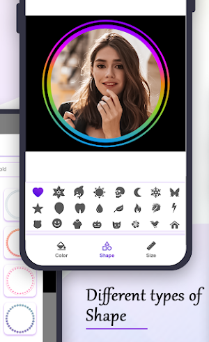 Profile Photo Border With Edge Screenshot 2