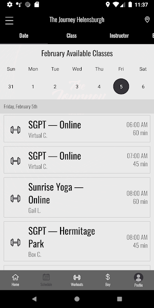 The Journey Fitness Screenshot 2