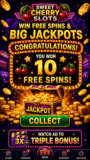 Sweet Cherry Slots - 777 Fun Screenshot 3