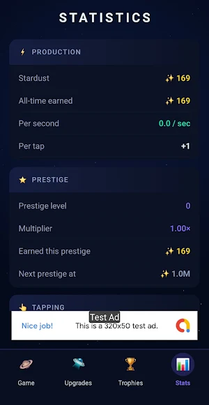Cosmos Clicker: Idle Galaxy Screenshot 3