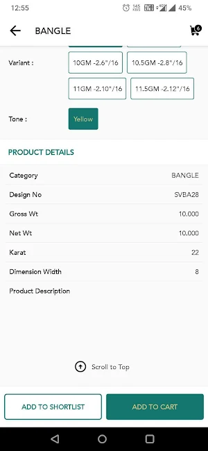 Sriviswa Jewels online Screenshot 2